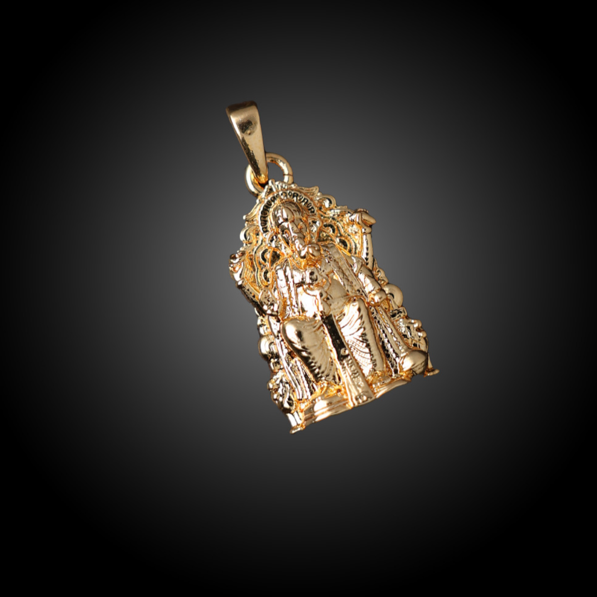 Ganesha ( Pendant + CHAIN) - 18K Gold Plated