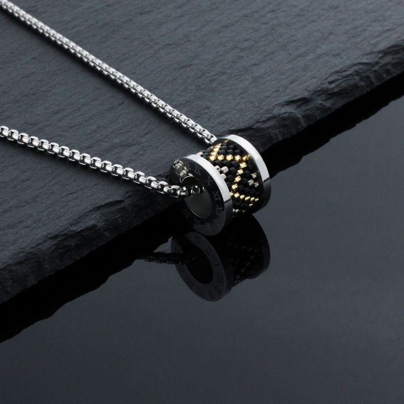 Drum Luxe Pendant + Chain