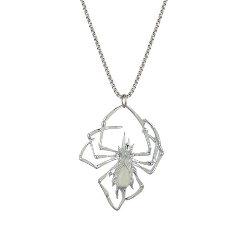 Dark Jewel Spider (Pendant + Chain )