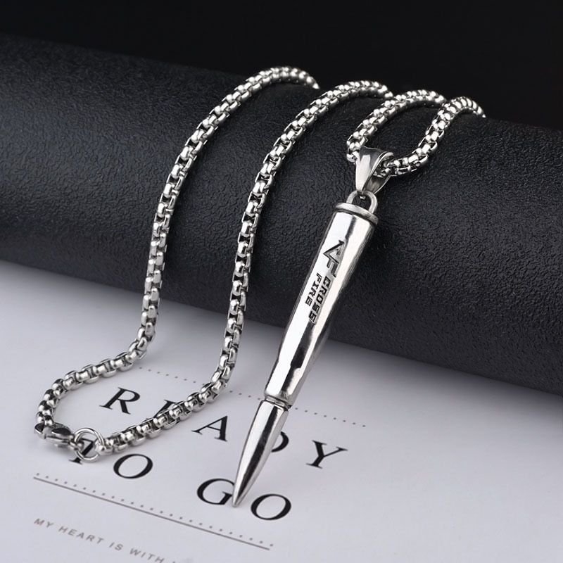 Men’s Bullet Pendant