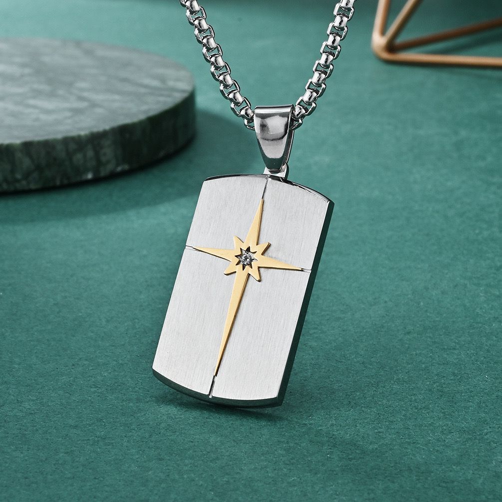 Titanium Steel Urban Style Pendant