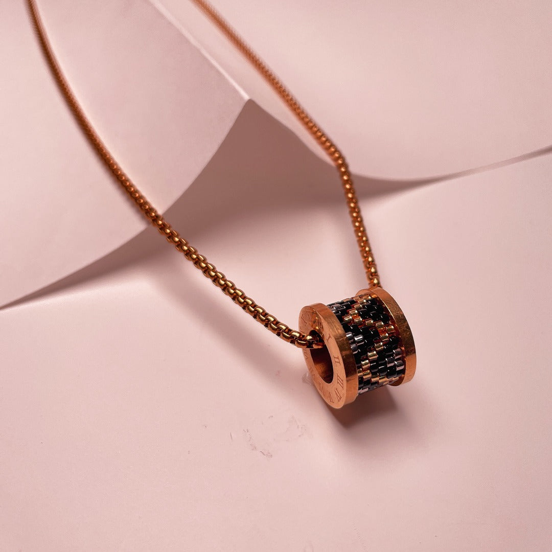 Drum Luxe Pendant + Chain