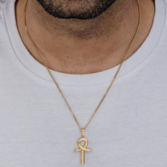 ANKH (GOLD) Pendant+ Chain