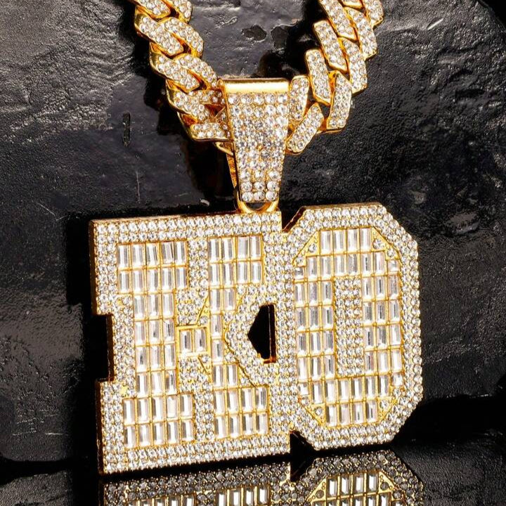 Iced Ko (Pendant + Chain)