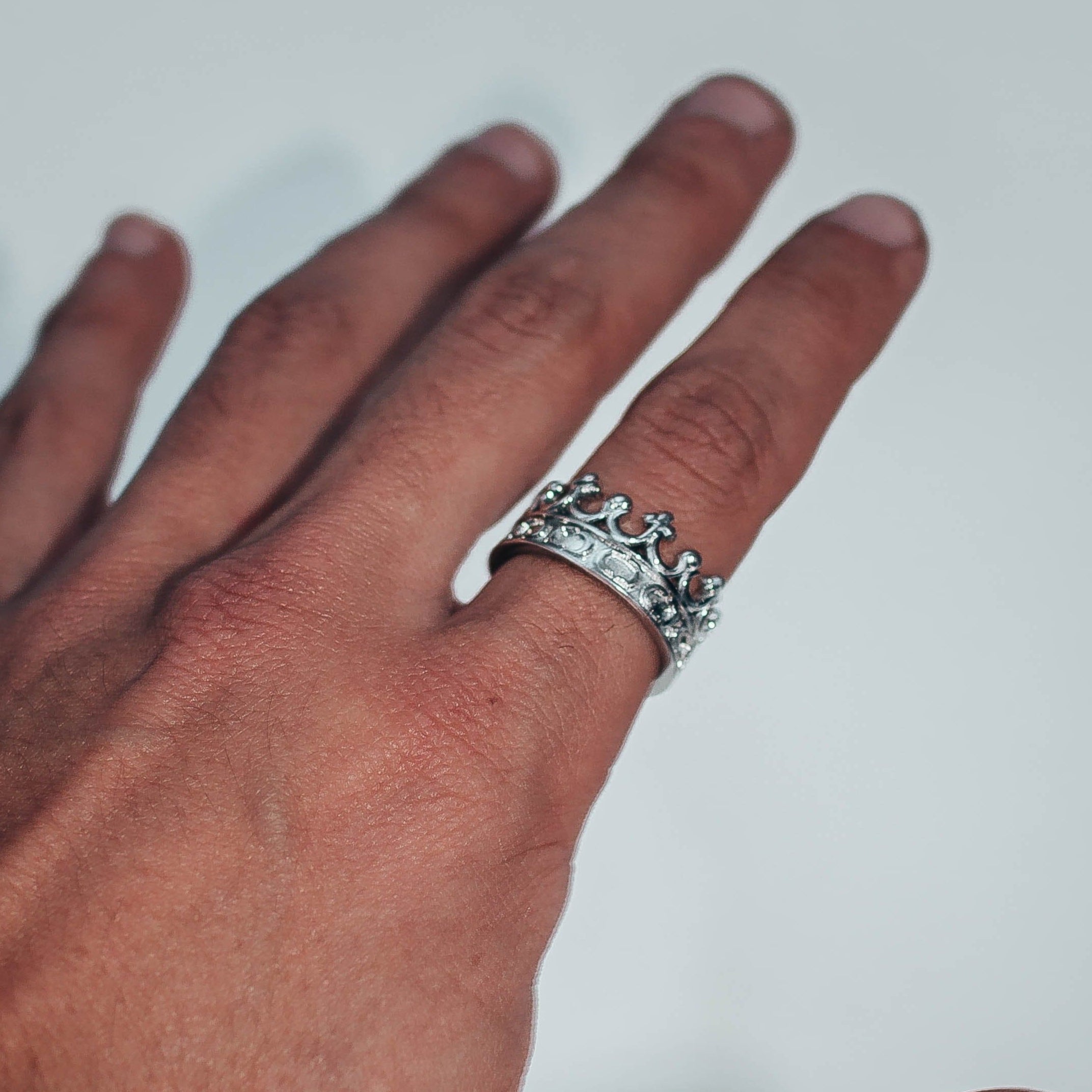 CROWN RING (SILVER)