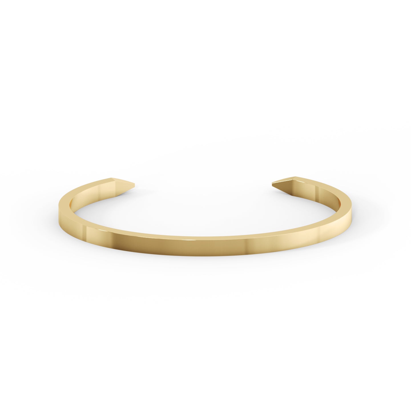 Elegant Open Cuff Bracelet - 18K Gold Plating