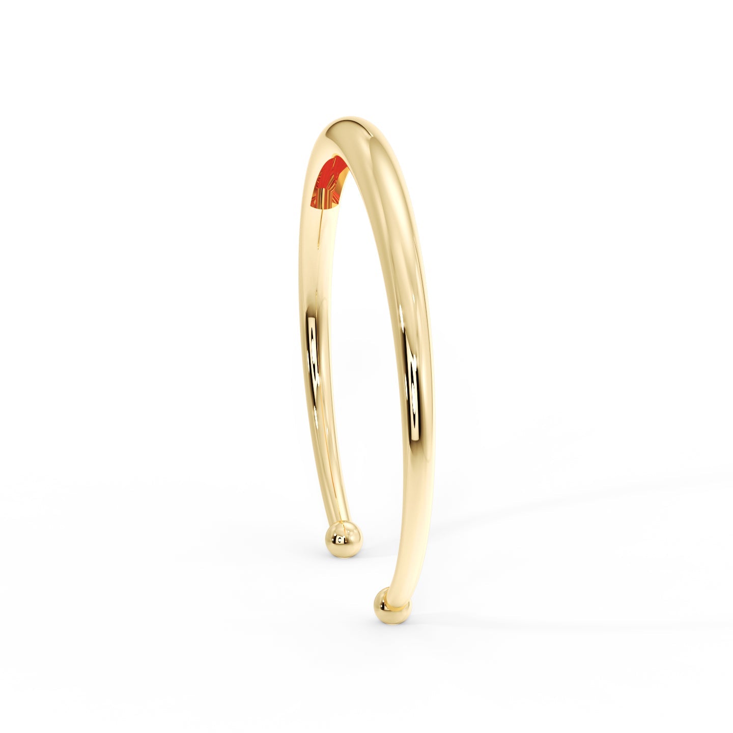 Modern Open Cuff Bracelet - 18K Gold Plated