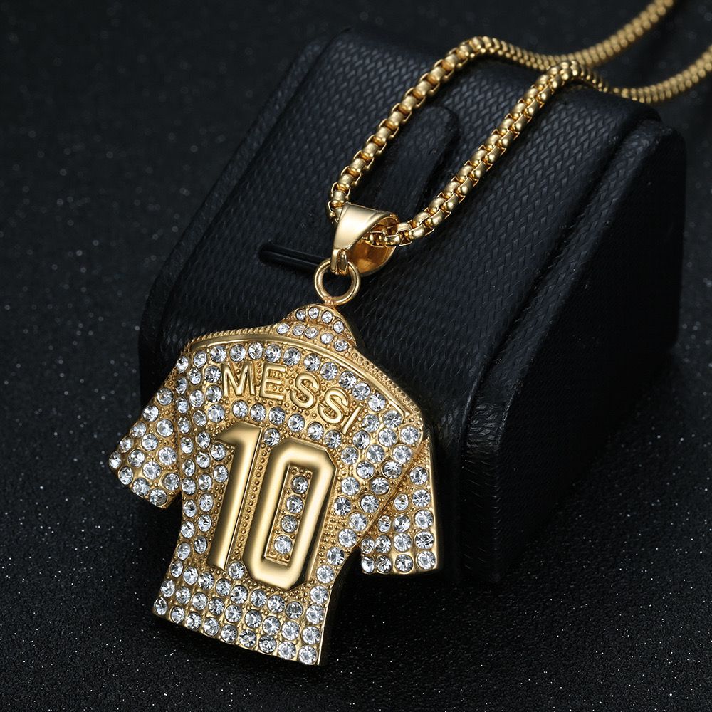 Messi Jersey (Pendant + Chain)