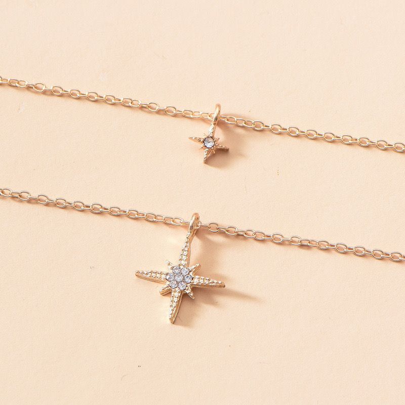 DUAL STAR NECKLACE