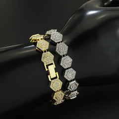 Studded Diamond Men's Bracelet