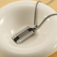 Timeless Titanium (Pendant + Chain)
