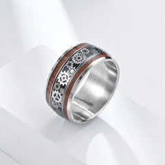 Titanium Round Gear Ring