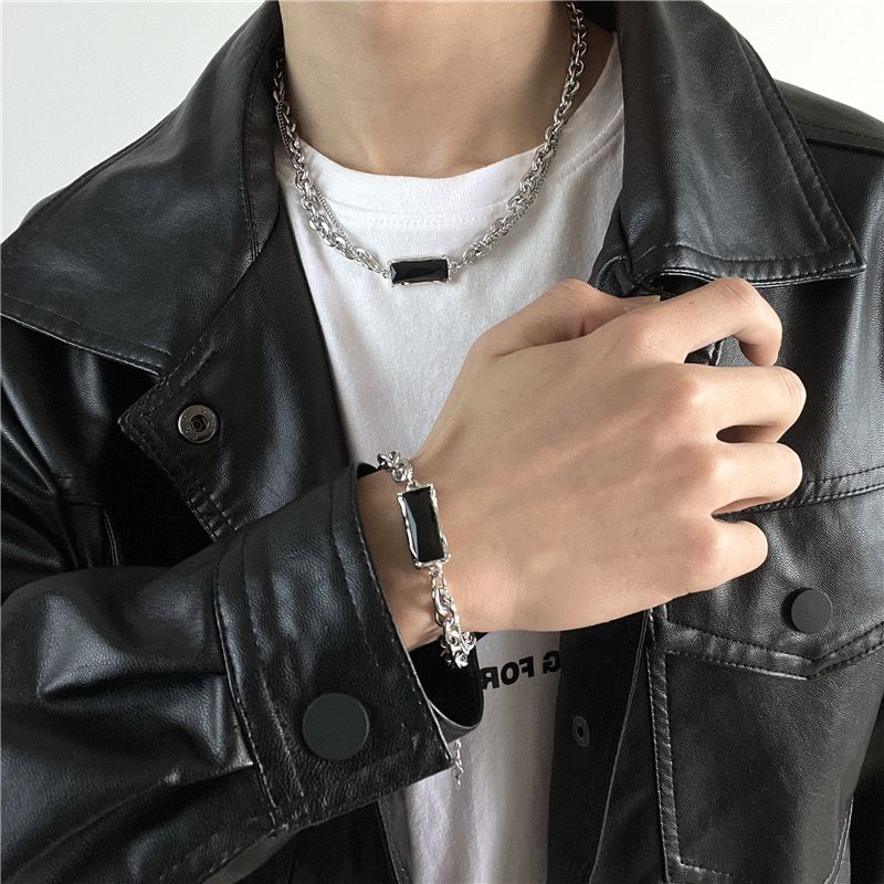 BoldFlex Bracelet and Chain (Titanium)