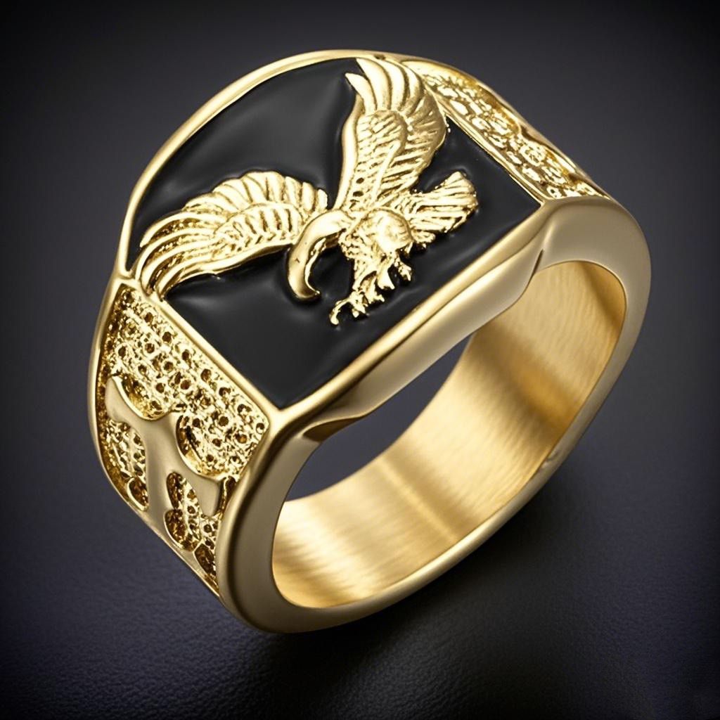 Golden Eagle Men's Ring