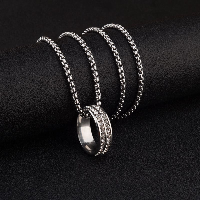 Diamond Band (Pendant + Chain)